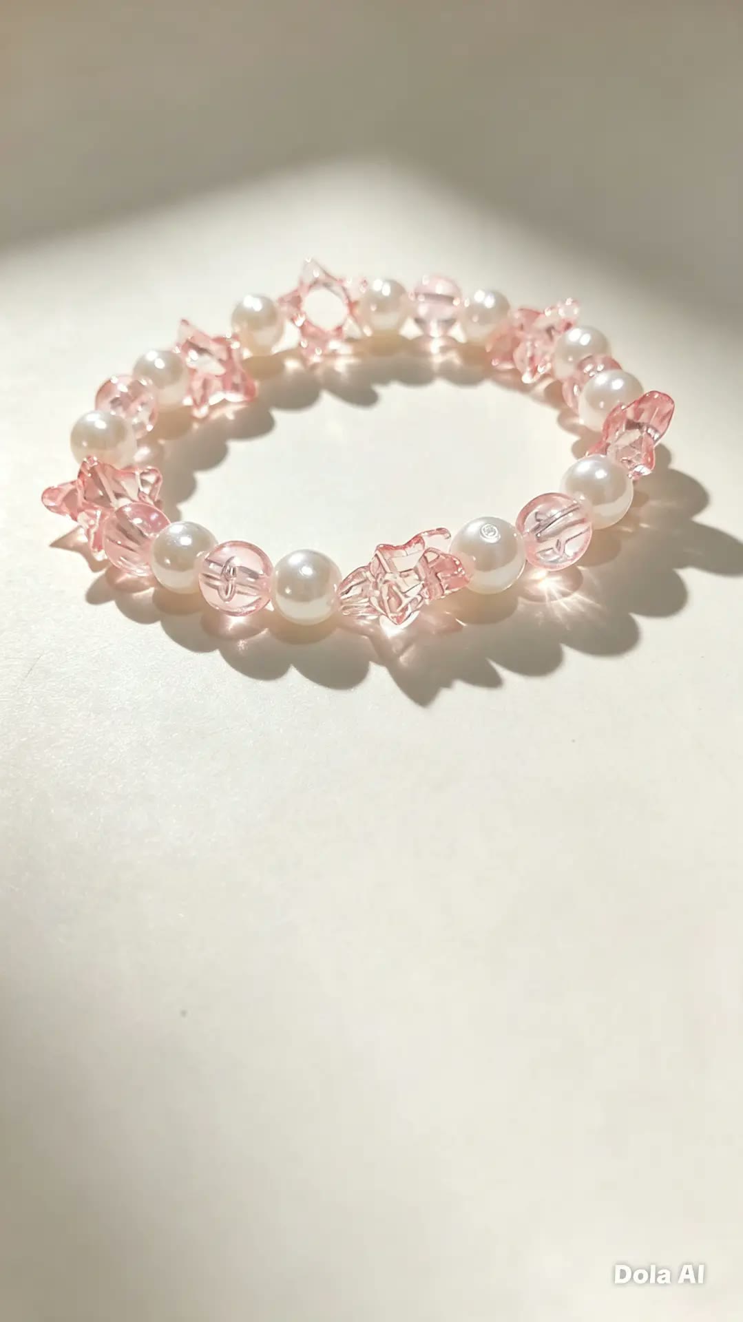 Pulseira Estrela Rosa